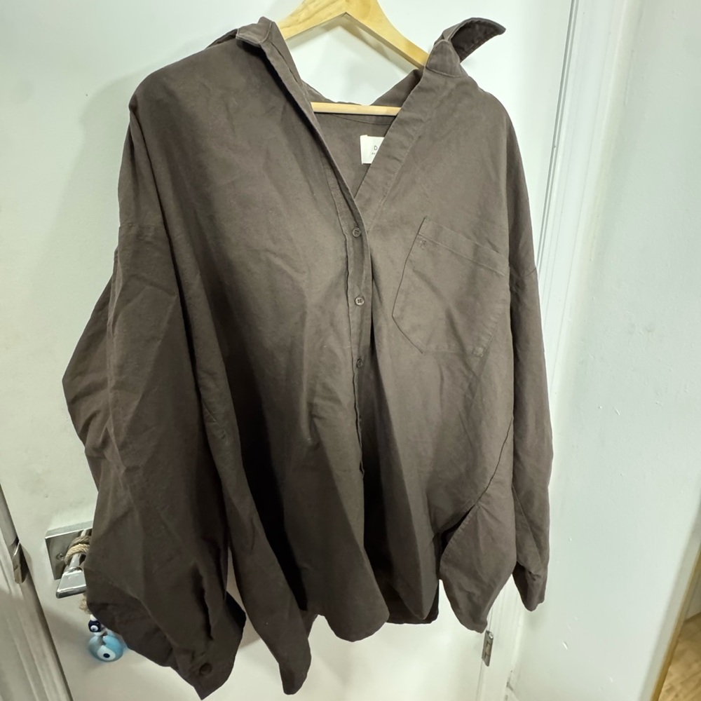 Dissh Rhea top in bitter choc - size 8 - Picture 7 of 9